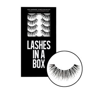 Lashes in box #30 including adhesive lash glue